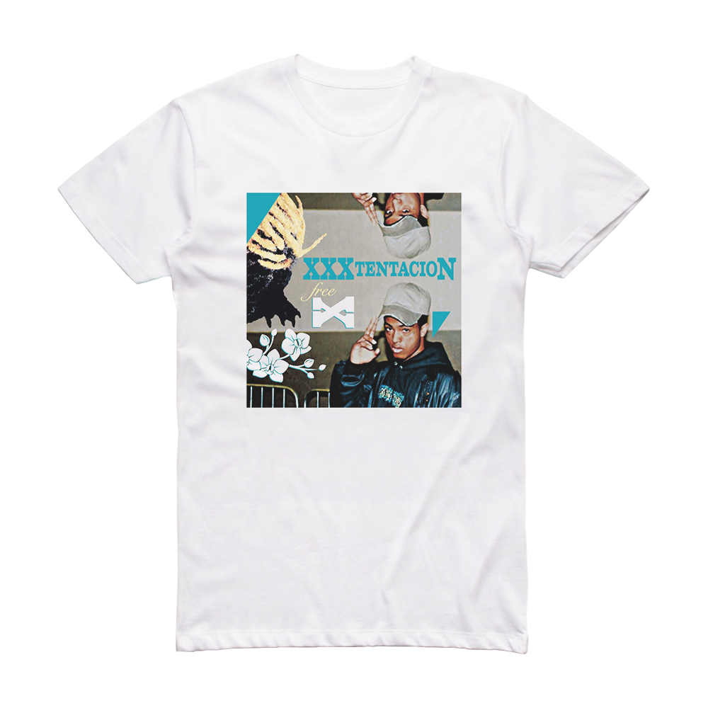 Xxxtentacion Free X Album Cover T Shirt White Album Cover T Shirts