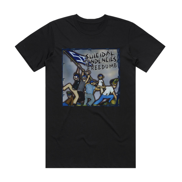 Suicidal Tendencies Freedumb Album Cover T-Shirt Black