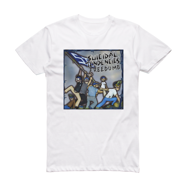 Suicidal Tendencies Freedumb Album Cover T-Shirt White