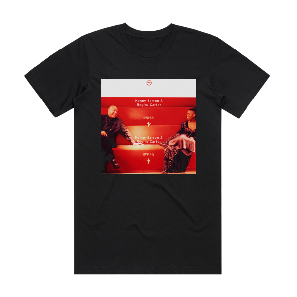 Regina Carter Freefall Album Cover T-Shirt Black