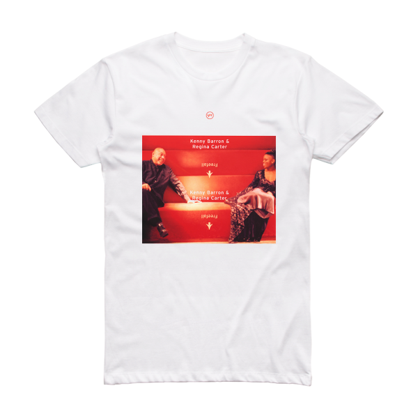 Regina Carter Freefall Album Cover T-Shirt White