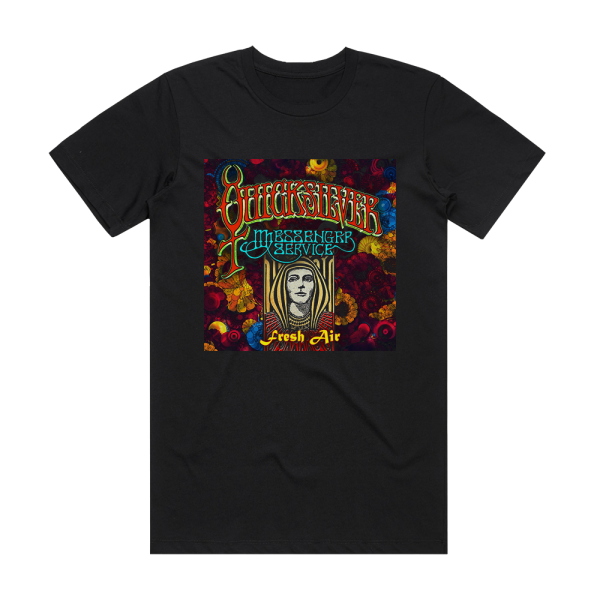 Quicksilver Messenger Service Fresh Air Album Cover T-Shirt Black