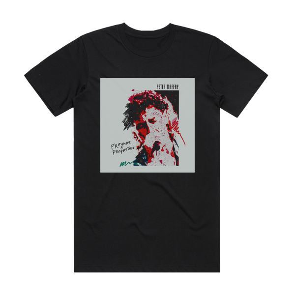 Peter Maffay Freunde Propheten Album Cover T-Shirt Black