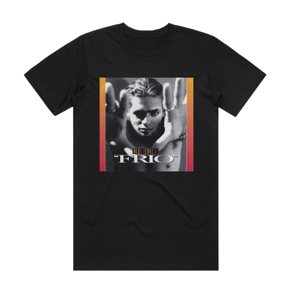 Robi Draco Rosa Frio Album Cover T-Shirt Black