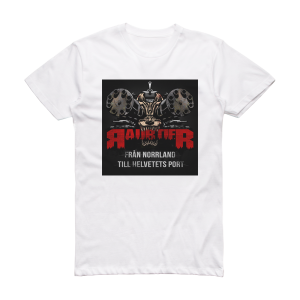 Raubtier Frn Norrland Till Helvetets Port Album Cover T-Shirt White