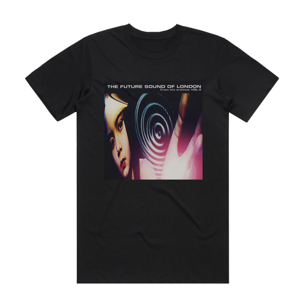 The Future Sound of London From The Archives Volume 2 Album Cover T-Shirt Black