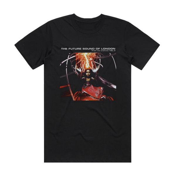 The Future Sound of London From The Archives Volume 3 Album Cover T-Shirt Black
