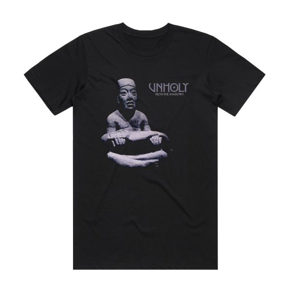 Unholy From The Shadows 2 Album Cover T-Shirt Black