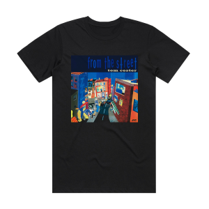 Tom Coster From The Street Album Cover T-Shirt Black