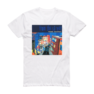 Tom Coster From The Street Album Cover T-Shirt White