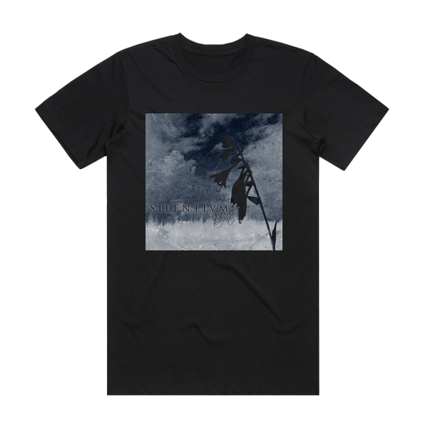 Silentium Frostnight Album Cover T-Shirt Black