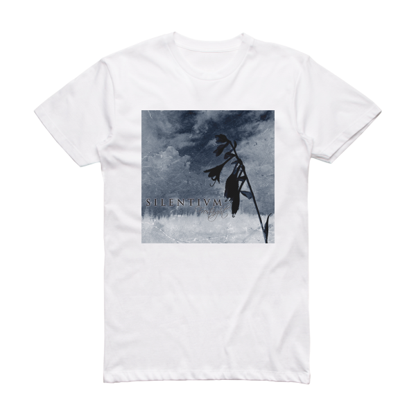 Silentium Frostnight Album Cover T-Shirt White