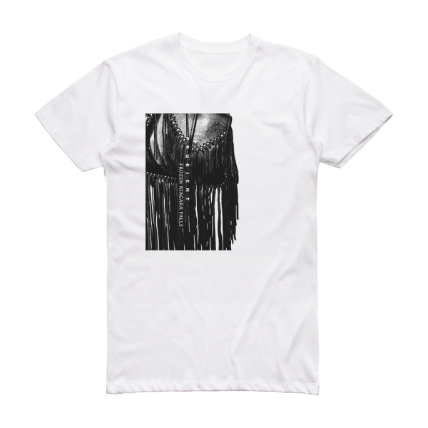 Prurient Frozen Niagara Falls Album Cover T-Shirt White