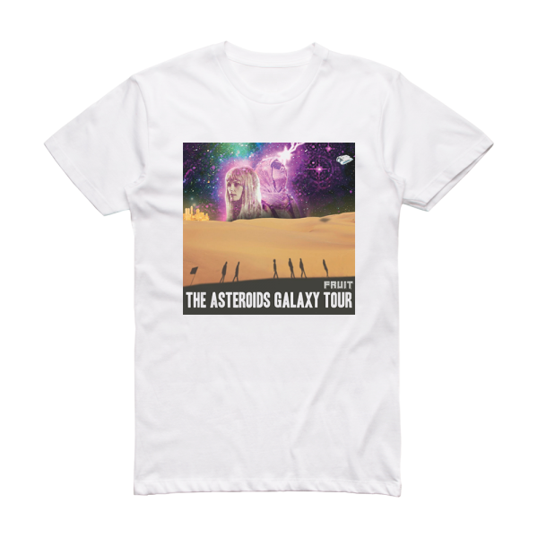 The Asteroids Galaxy Tour Fruit Album Cover T-Shirt White