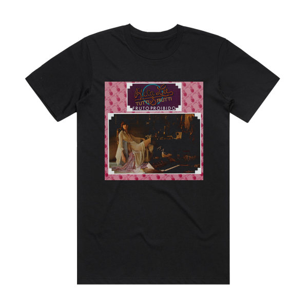 Rita Lee Fruto Proibido Album Cover T-Shirt Black