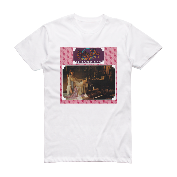 Rita Lee Fruto Proibido Album Cover T-Shirt White