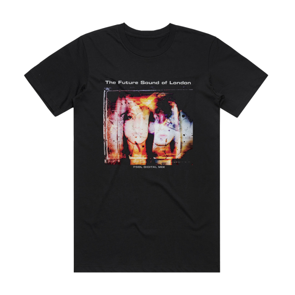 The Future Sound of London Fsol Digital Mix Album Cover T-Shirt Black