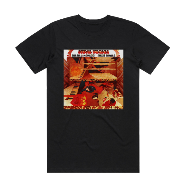 Stevie Wonder Fulfillingness First Finale 2 Album Cover T-Shirt Black