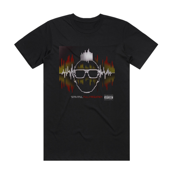 Sean Paul Full Frequency Album Cover T-Shirt Black
