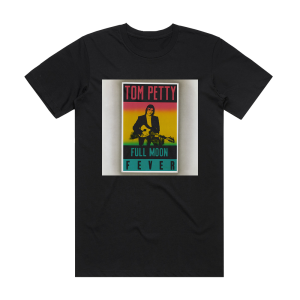 Tom Petty Full Moon Fever 2 Album Cover T-Shirt Black