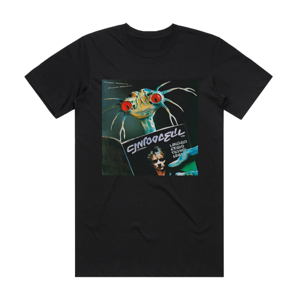 Roger Taylor Fun In Space Album Cover T-Shirt Black