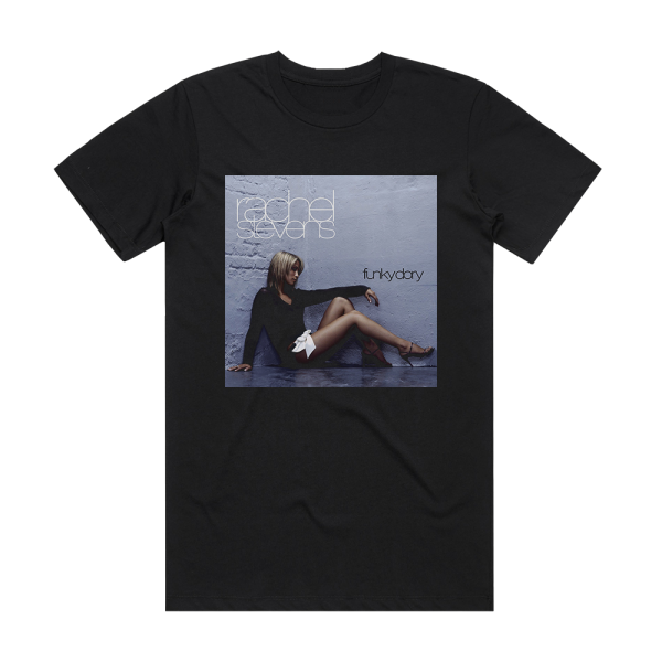 Rachel Stevens Funky Dory 1 Album Cover T-Shirt Black