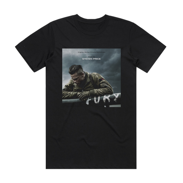 Steven Price Fury Album Cover T-Shirt Black