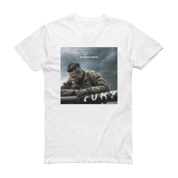 Steven Price Fury Album Cover T-Shirt White