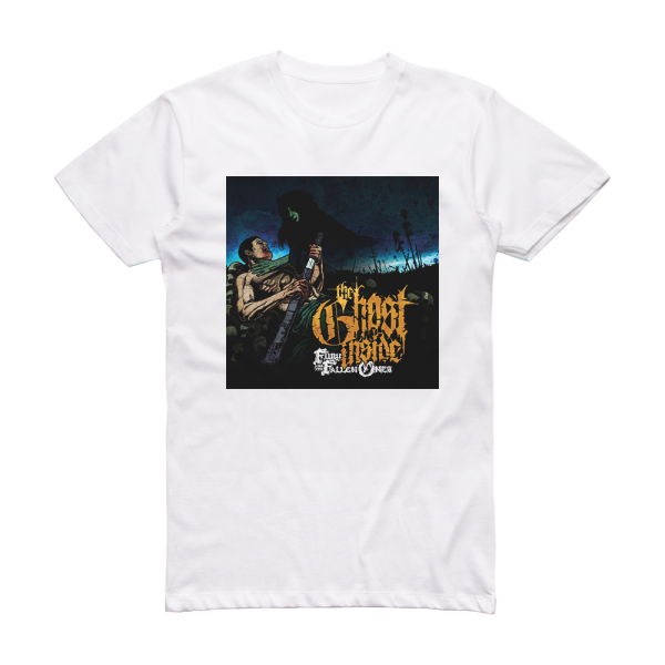 The Ghost Inside Fury And The Fallen Ones Album Cover T-Shirt White