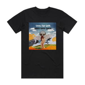 Seven That Spells Future Retro Spasm Album Cover T-Shirt Black
