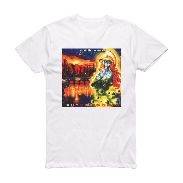 Pretty Maids Future World 1 Album Cover T-Shirt White