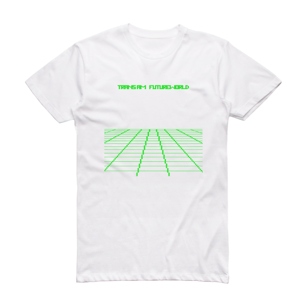 Trans Am Futureworld Album Cover T-Shirt White