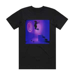 school food punishment Futuristic Imagination Album Cover T-Shirt Black