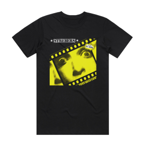 Strebers Ga Fr Ga Album Cover T-Shirt Black