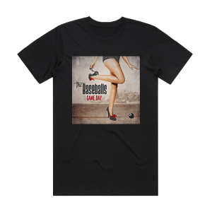 The Baseballs Game Day Album Cover T-Shirt Black