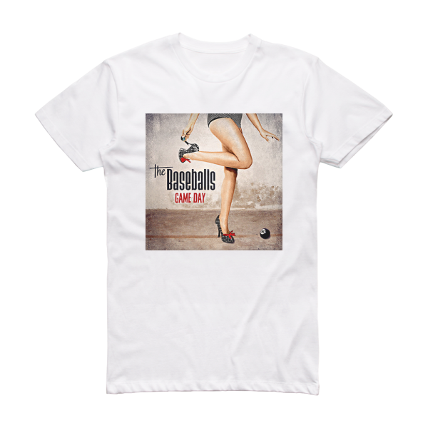 The Baseballs Game Day Album Cover T-Shirt White