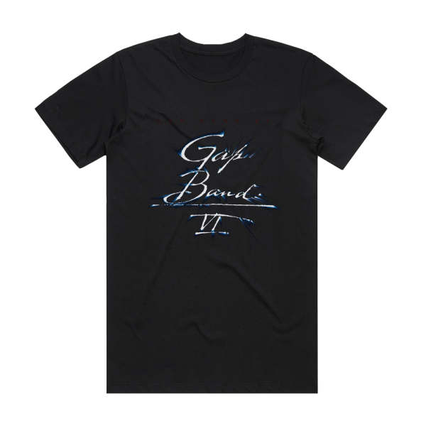 The Gap Band Gap Band Vi Album Cover T-Shirt Black