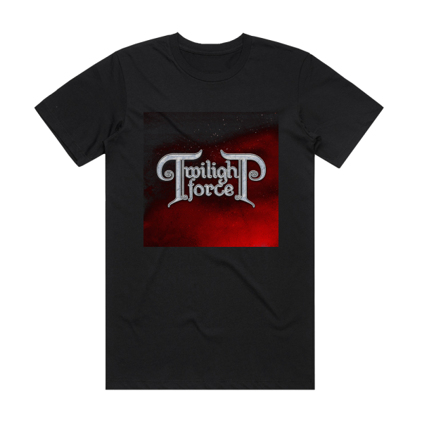 Twilight Force Gates Of Glory Album Cover T-Shirt Black