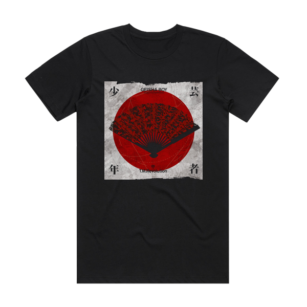 T M Revolution Geisha Boy Anime Song Experience  Album Cover T-Shirt Black