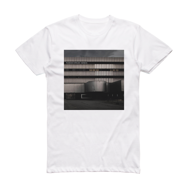 Russian Circles Geneva Album Cover T-Shirt White