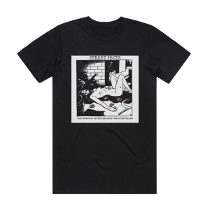 Street Sects Gentrification I The Morning After The Night We Raped Death Album Cover T-Shirt Black
