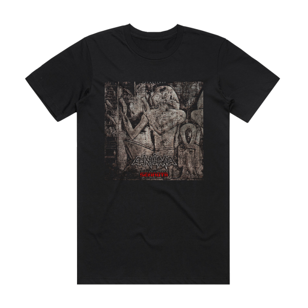 Senmuth Gerekh En Haty Album Cover T-Shirt Black