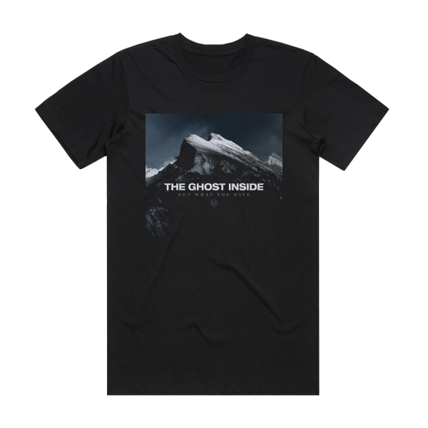 The Ghost Inside Get What You Give Album Cover T-Shirt Black