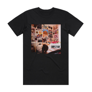 Simple Plan Get Your Heart On Album Cover T-Shirt Black