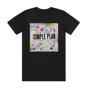 Simple Plan Get Your Heart On  The Second Coming Album Cover T-Shirt Black