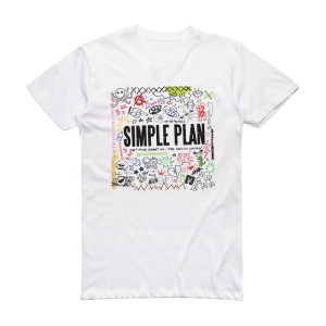Simple Plan Get Your Heart On  The Second Coming Album Cover T-Shirt White