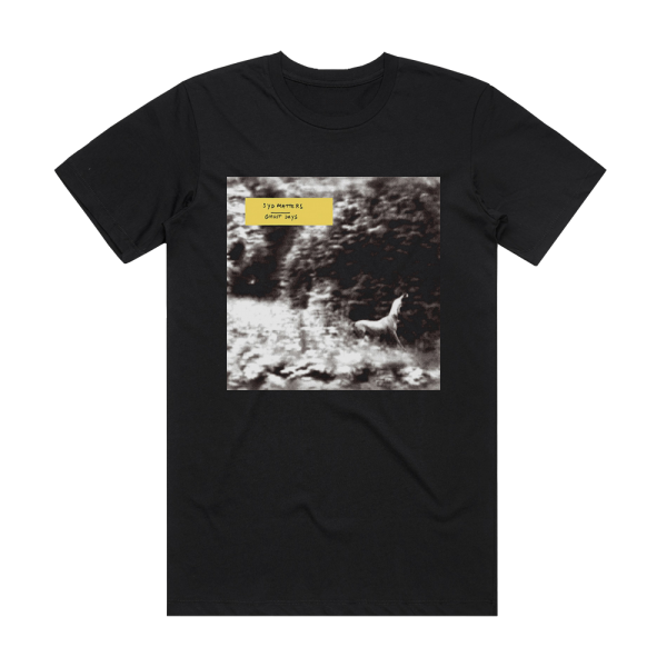 Syd Matters Ghost Days Album Cover T-Shirt Black