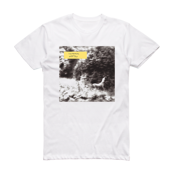 Syd Matters Ghost Days Album Cover T-Shirt White