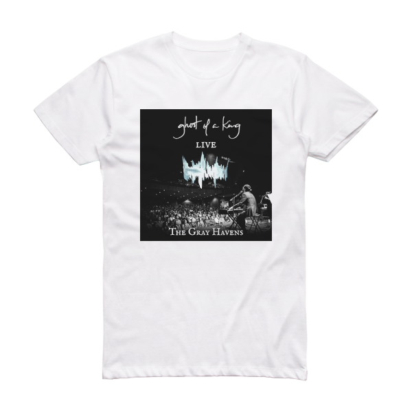 The Gray Havens Ghost Of A King 2 Album Cover T-Shirt White