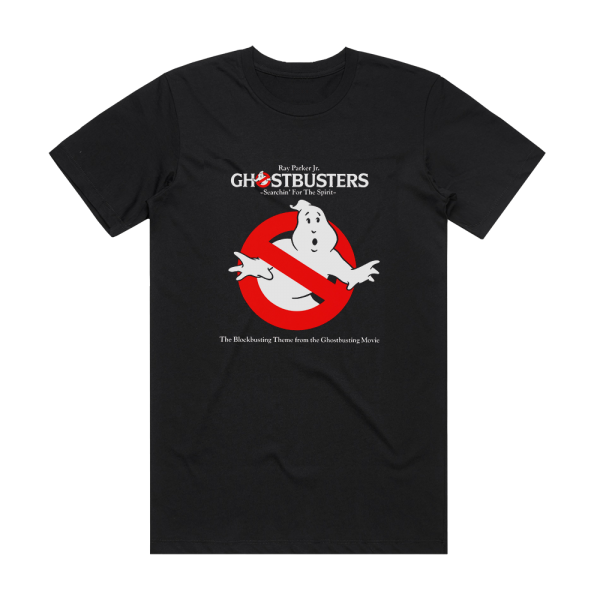 Ray Parker Jr Ghostbusters 2 Album Cover T-Shirt Black